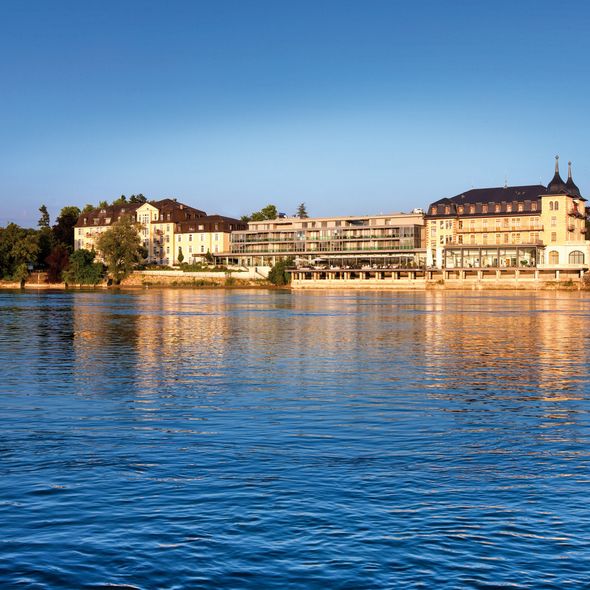 Rheinansicht Park-Hotel am Rhein